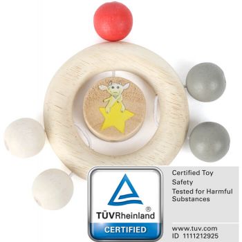 Anello prensile con perle -Ludwig-