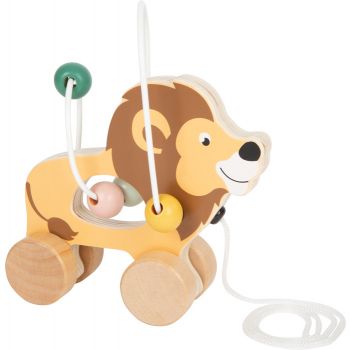 Animaletto da tirare con anello motricita -Safari-