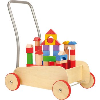 Carrello primi passi Cubetti da costruzione
