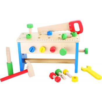 Cassetta e banco degli attrezzi 2 in 1