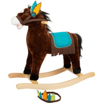 Cavallo a dondolo Indiani