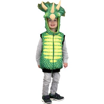 Costume-gilet Dinosauro Triceratopo