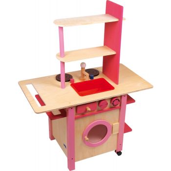 Cucina All in one rosa