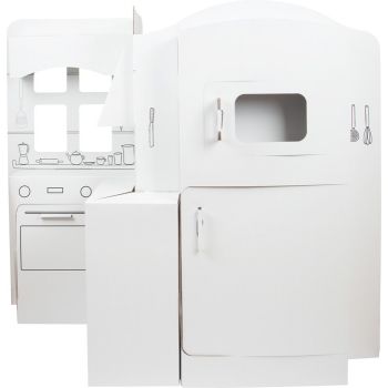 Cucina da gioco in cartoncino