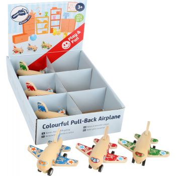 Display Aeroplanino colorato con carica