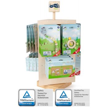 Display BibidiWood Lotta Lex e Ludwig