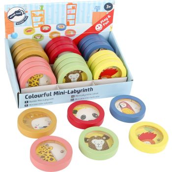 Display Minilabirinto colorato