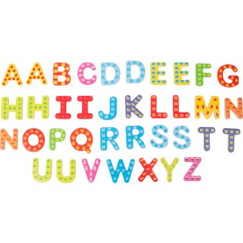 Lettere colorate con calamita