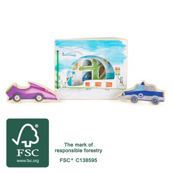 Libro illustrato Polizia interattivo