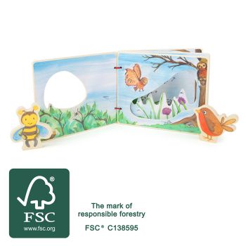 Libro illustrato Tra le nuvole interattivo