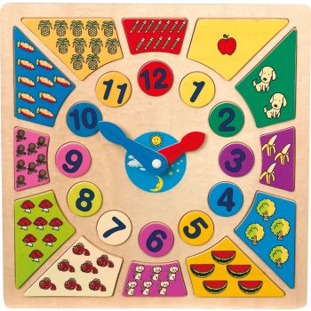 Orologio colorato Impara l'ora