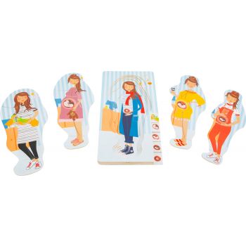 Puzzle a strati Gravidanza