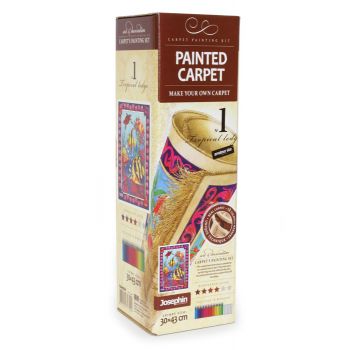 Set da bricolage Tappeto da dipingere