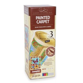 Set da bricolage Tappeto da dipingere Farfalla