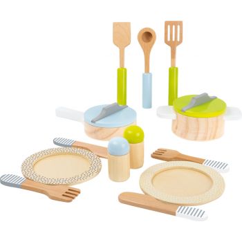 Set stoviglie e pentole Cucina per bambini