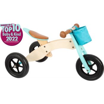 Triciclo Trike Maxi 2 in 1 turchese
