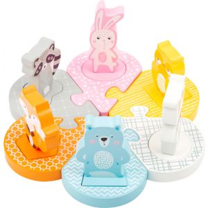 Puzzle ad incastro Pastello