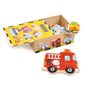 Puzzle in scatola Veicoli