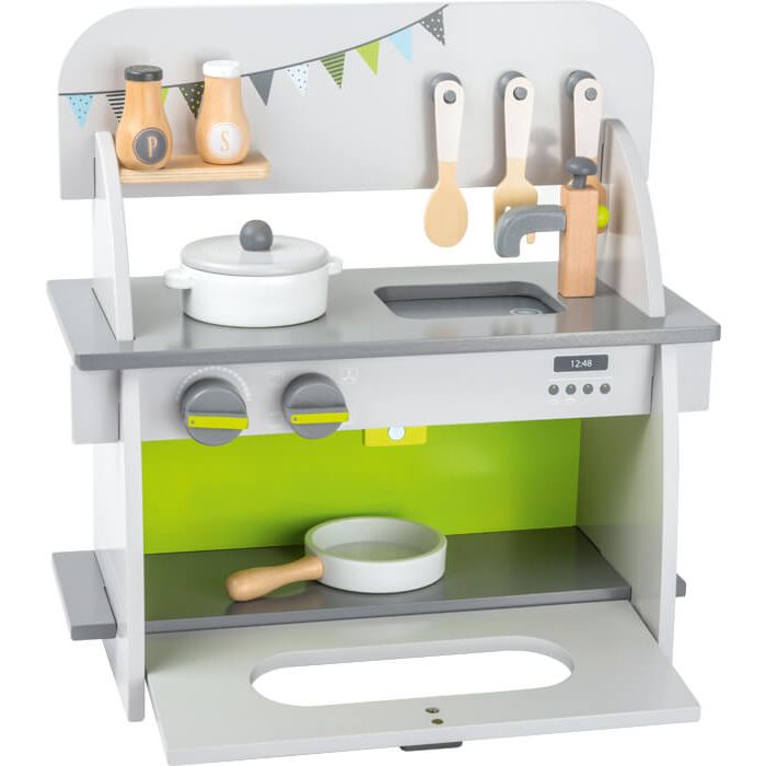 Cucina per bambini compatta  BibidiWood Giocattoli in Legno